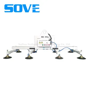 SOVE Heavy Duty Vacuum Suction Lifter 800kg Rating Secure Suction For Glass Packaging Supplies Wood Industrial Material Handling thumbnail-1