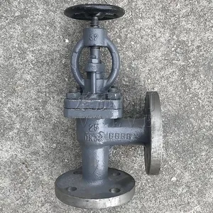Marine Straight/right-angle Flange Cast Steel Globe Valves for Fresh Water, Lubricating Oil, Fuel Oil and Steam Pipelines, Gb/t584-2008 thumbnail-4