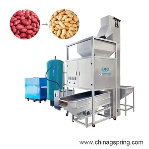 Industrial Air Peeler Machine Nuts Peeling Equipment Automatic Peanut Red Skin Peeling Machine for Peanut Processing thumbnail-1