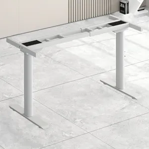 Computer Gaming Desk Metal Base Laptop Electric Adjustable Standing Desk Student Table Factory Price thumbnail-1