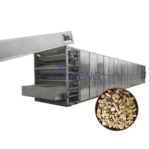 Mesh Belt Drying Machine Feed Pellet Dryer Machine Granule Air Dryer Oregano Dryer EPC thumbnail-1