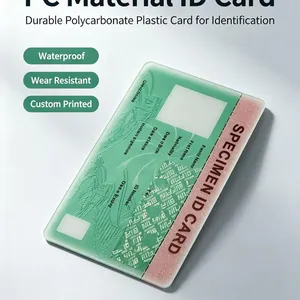 PC Material ID Card / Polycarbonate Plastic ID Card thumbnail-4