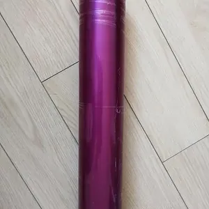 Lila PVC-Klebfolienrollen, lebensmittelgeeignet, farbige Stretchfolie, individuelle Breite, Großrollen thumbnail-2