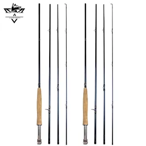 Custom Design High Quality 9'0'' Pure Carbon Fly Fishing Rod 40T Travelling Portable Japan Fly Fishing Rod thumbnail-1