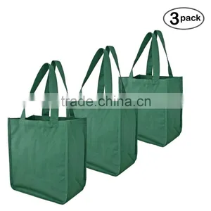 Simple Ecology Organic Cotton Deluxe Grocery Bag With Bottle Sleeves thumbnail-2