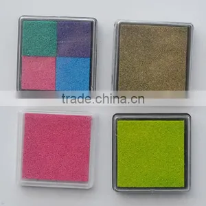Beautiful Toy Stamp Pad for Wholesale and Retail/Custom Bright Color Refill Ink Craft Stamp Pad thumbnail-6