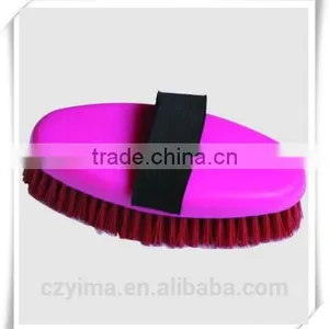 Horse Body Brush With Elastic Strap/grooming Brush thumbnail-1