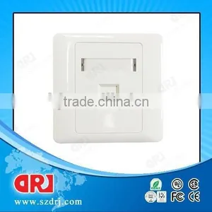 Network Rj45 Single Ports Cat6 Faceplate thumbnail-2