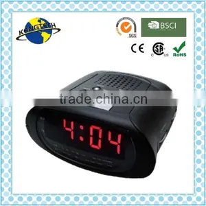 Best Sale Digital AM FM PLL Analogue Alarm Clock Radio thumbnail-1