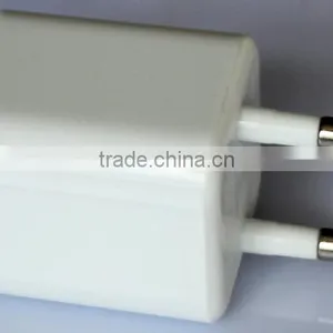 Factory Wholesale Adaptor 5V 1A for EU Standard Plug in Stock Electrical Plug Adaptors at Cheap Price thumbnail-1