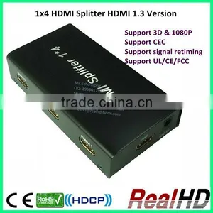 1x4 HDMI Splitter HDMI 1.3 Version thumbnail-4