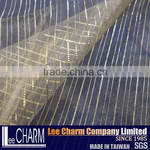 Glitter African Organza Roll Nylon Curtain Fabric thumbnail-4