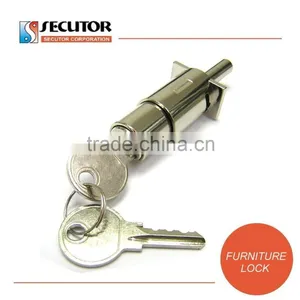 Metal Cabinet Office Desk Cylinder Push Drawer Lock thumbnail-6