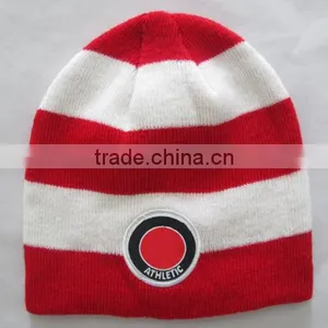 High Quality Custom Knitted Hat Toque thumbnail-2