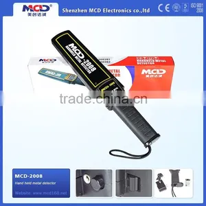 Audio Alert and LED Indicator Metal Detector Machine Can Connect With Recharger thumbnail-1