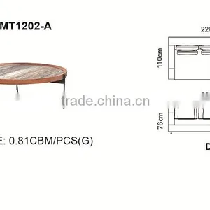 2015 Modern Design Leather Sofa Top Grain Leather Furniture Living Room MS1205 thumbnail-3