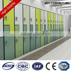 Top Quality 3D Printing Eight Door Environmentally Compact Hpl Laminate Popular Club Locker thumbnail-2
