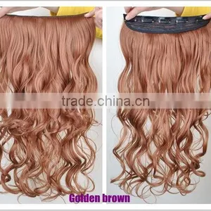 8"-30"hot Sell New Design Fashionable Single Colored Clip in Hair Extension thumbnail-1
