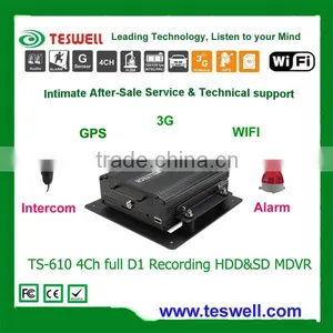 Shenzhen GPS,Wireless Cellular Mobile Security DVR Record up to 4 Analog Cameras thumbnail-4