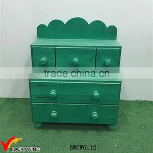 Fuzhou Furniture Factory Distressed Stained Wood Cabinet thumbnail-2