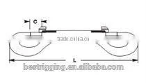 China Supplier Sale Rigging Double End Bolt Snaps,Solid Brass Fixed Eye Bolt Snap Hooks For Handbag in Carabiner Manufacturer thumbnail-4