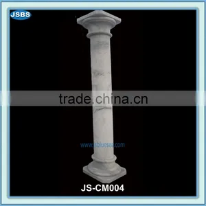 Newest Style Round Marble Column White thumbnail-1