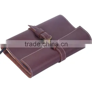 Cheap a5 Fancy Western Genuine Leather Journal Notebook With Good Quality thumbnail-3