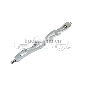 BJ-SL288-03 High Quality Chrome Aluminum Motorcycle Flame Shifter Rod thumbnail-5
