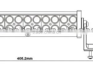 72W Epistar LED Offroad Light Bar Jeep Motorcycle Headlight Driving Light Bar thumbnail-5