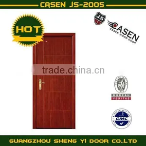 Cherry Economic HDF Grooving Wooden Door thumbnail-1