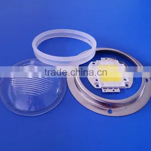 Anti-glare LED Optical Glass Lens Hardware for Industrial Light thumbnail-3