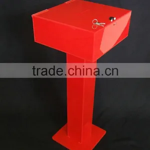 Modern Customized Acrylic Box With Lock,high Quality Boxes thumbnail-1