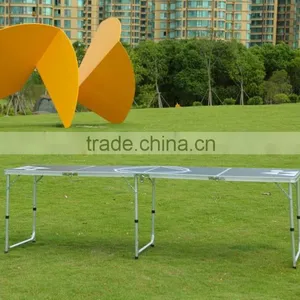 Aluminum Folding Beer Pong Table thumbnail-1
