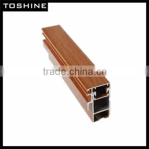 2014 Hot Sale High Quality Wood Color Closet Door Aluminum Profile thumbnail-2