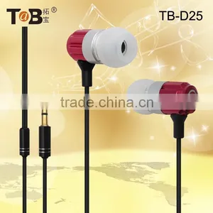 2015 Hot China Products Metal Earphone Unique Design In-ear Earphone Silicone Earmuffs Earphone Deep Bass thumbnail-1