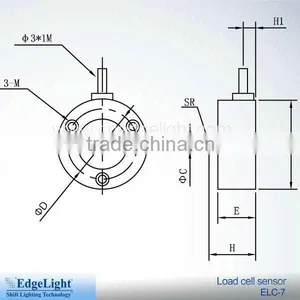 Edgelight Hot Sale ELC-7 Weighing Sensor thumbnail-1
