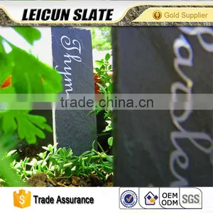 Hanging Rectangle Shape Slate Plant Label thumbnail-1