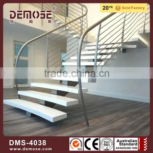 Cast Iron Staircase Railings u Shape Wood Staircase thumbnail-1