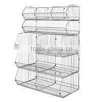 Chrome Display Wire Baskets for Supermarket thumbnail-1