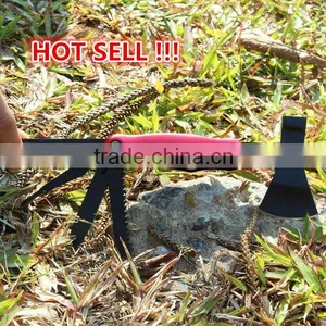 6.1" Stainless Steel Black Finished Blade Hand Multi Tool With Hammer thumbnail-1