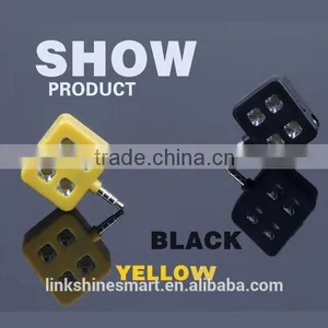 Cell Phone Camera Micro Light- Fill Night Using Enhancing Flash Light Mini 4 LED Speedlite thumbnail-6