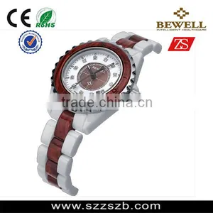 Custom Sapphire Crystal Ceramic Watch,wood and Vogue Ladies Ceramic Watch thumbnail-2
