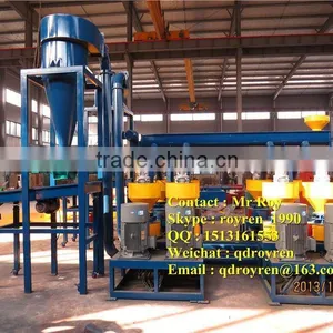 High Efficiency Waste Tire Recycling Rubber Powder Line Make Crumb Rubber thumbnail-1