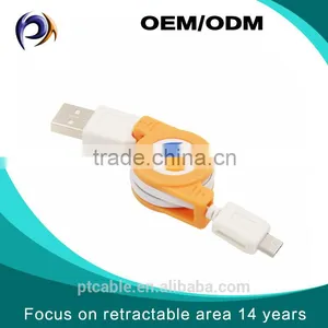 Retractable USB to Micro-USB Sync Charger Cable thumbnail-1