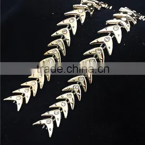 Beautiful Rhinestone Plastic Trimming,clothes Accessory,lace Trimming thumbnail-4
