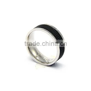 Fashion Jewelry 316L Stainless Steel Gear Ring for Men thumbnail-2