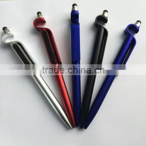 New Novelty Promotional Stylus Touch Pen With Phone Holder thumbnail-1