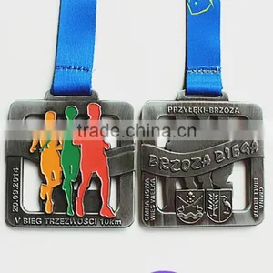 Custom Sport Marathon Memorial Medal, thumbnail-1