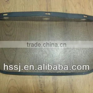 2016 Protective Headgear With Wire Mesh Face Shield Face Protection Helmet Face Mask thumbnail-1
