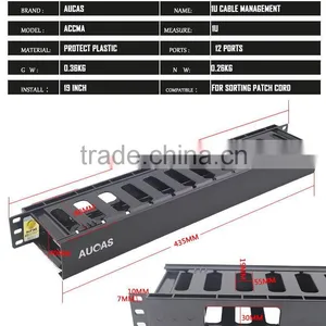 China Supplier Plastic Cable Managerment for Fiber Optic Equipment thumbnail-5